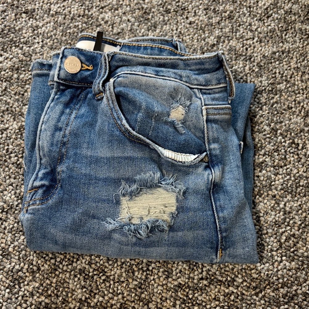 Women's Risen Straight Leg Jeans